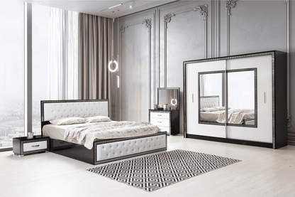 Chambre à coucher Versace noir & blanc