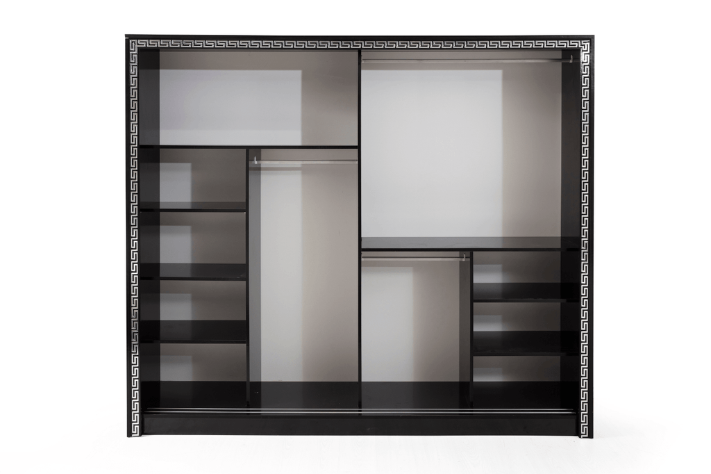 Chambre à coucher Versace noir & blanc