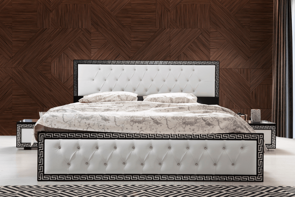 Chambre à coucher Versace noir & blanc