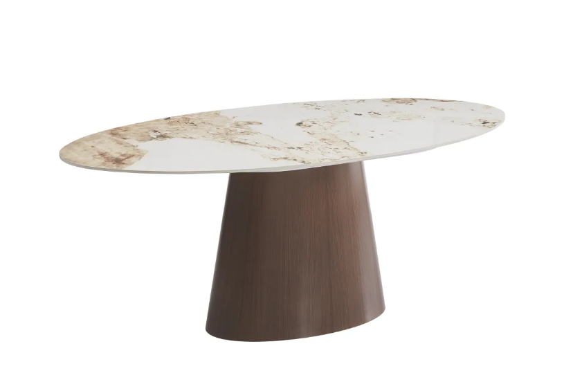 Table a manger OVO 180cm EFFET NOYER