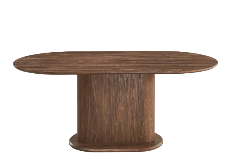 Table à manger LOKA 160cm NOYER