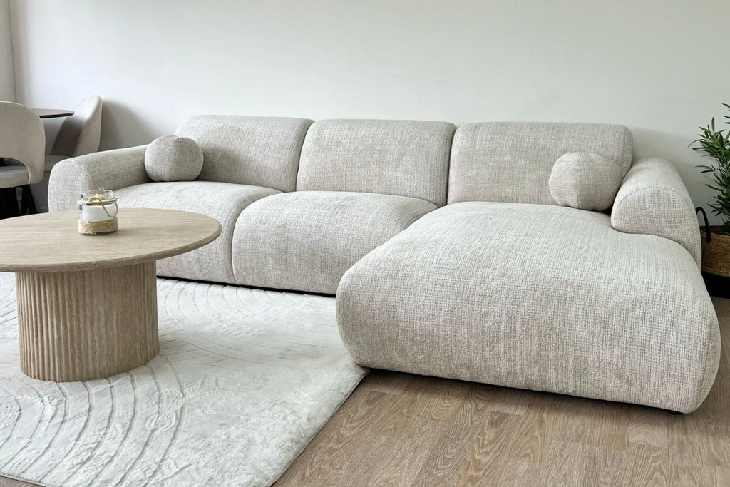 Canapé CLOUD Tissu Marbella Crème