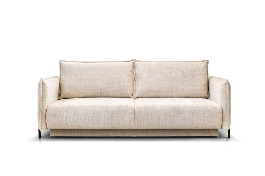 Canapé 3 Places Convertible AMALFI Marbella Blanc Cassé