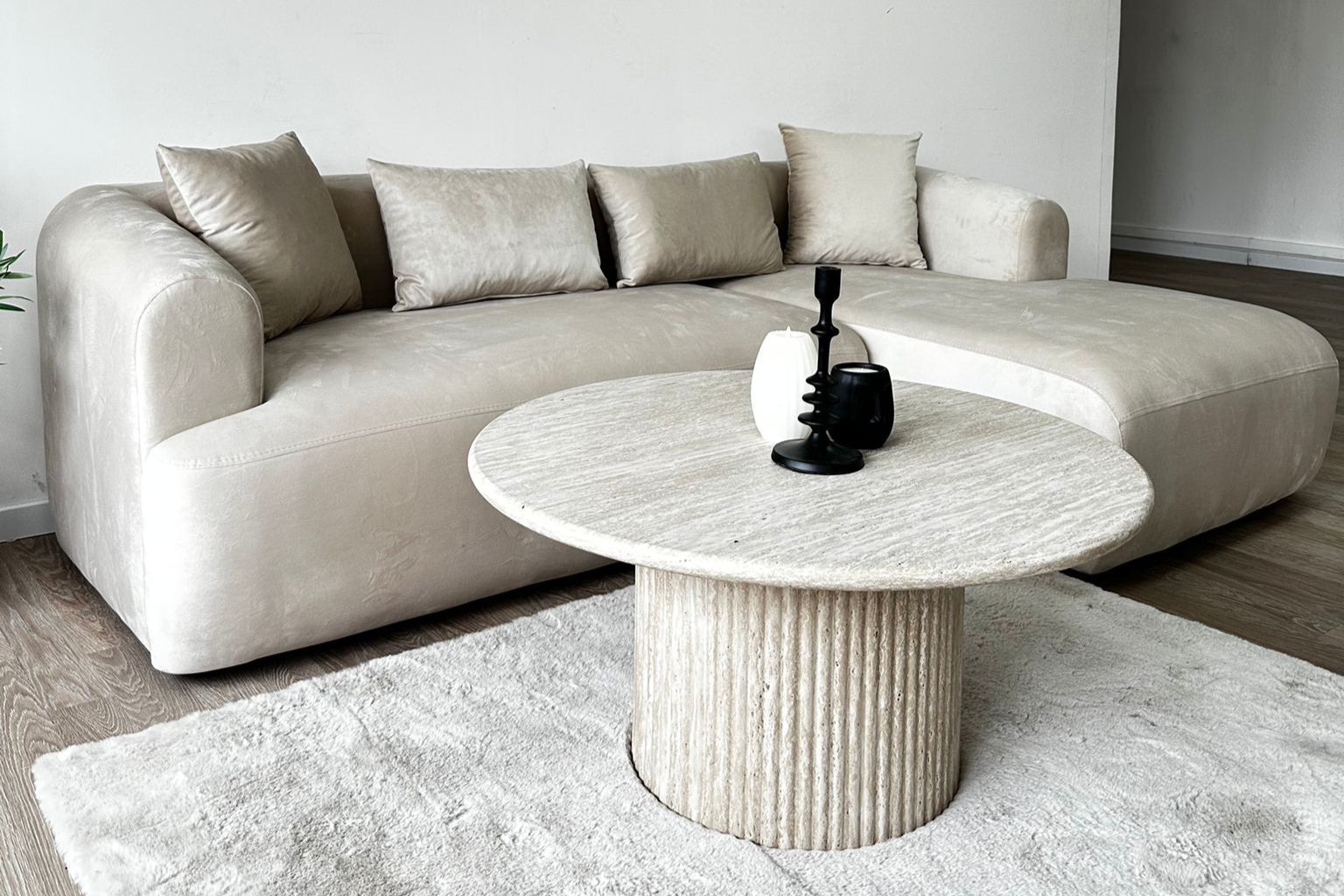 Canapé d'Angle ELA velours