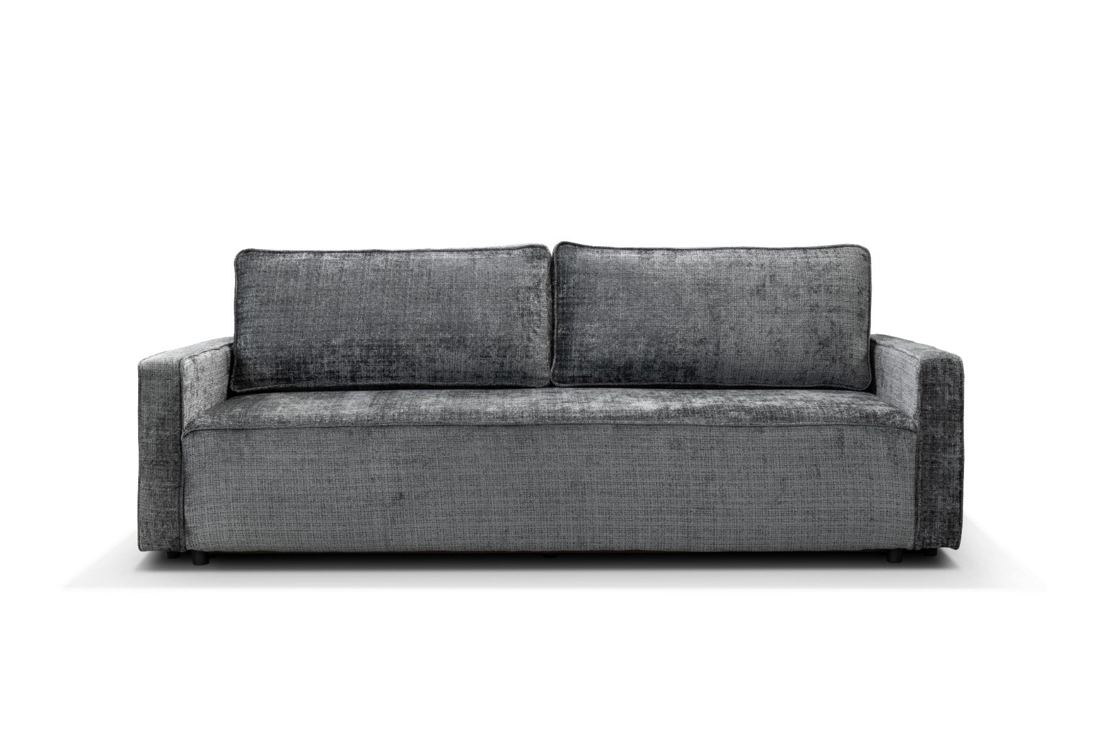 Canapé 3 Places Convertible NICOLE Marbella Gris Anthracite